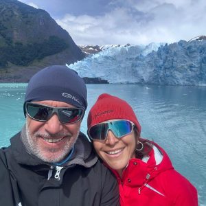 Tailored Argentina _ A breathtaking view of the glaciers for travelers Liliana and Luis in Patagonia
