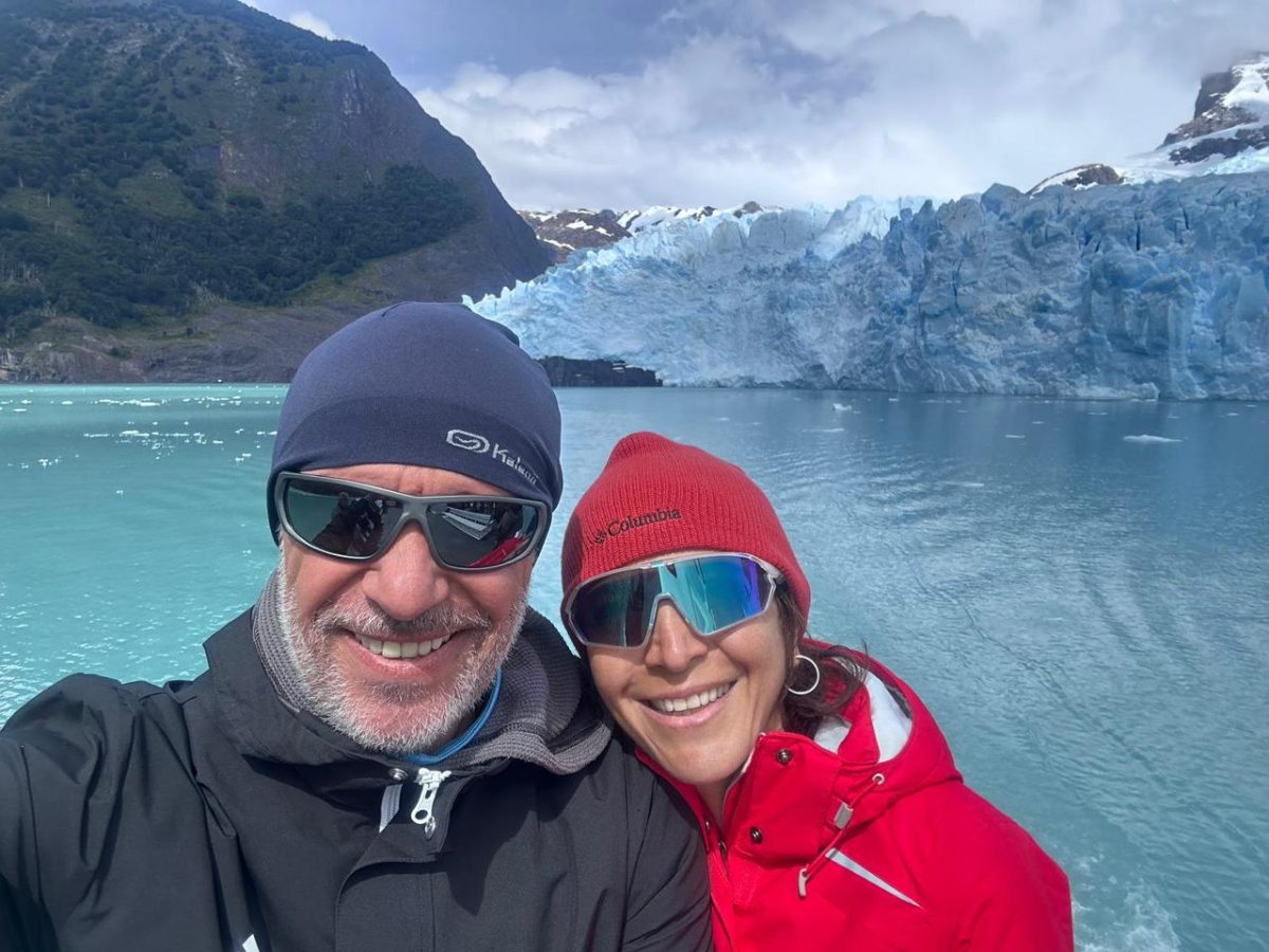 Tailored Argentina _ A breathtaking view of the glaciers for travelers Liliana and Luis in Patagonia