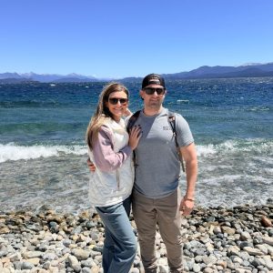 Tailored Argentina _ A private scenic stop for Taylor and Austin at a Nahuel Huapi Lake viewpoint, curated by Tailored Argentina